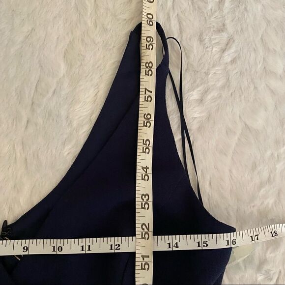 Dress The Population Jordan Ruched Side Slit Gown NWOT - Picture 7 of 9